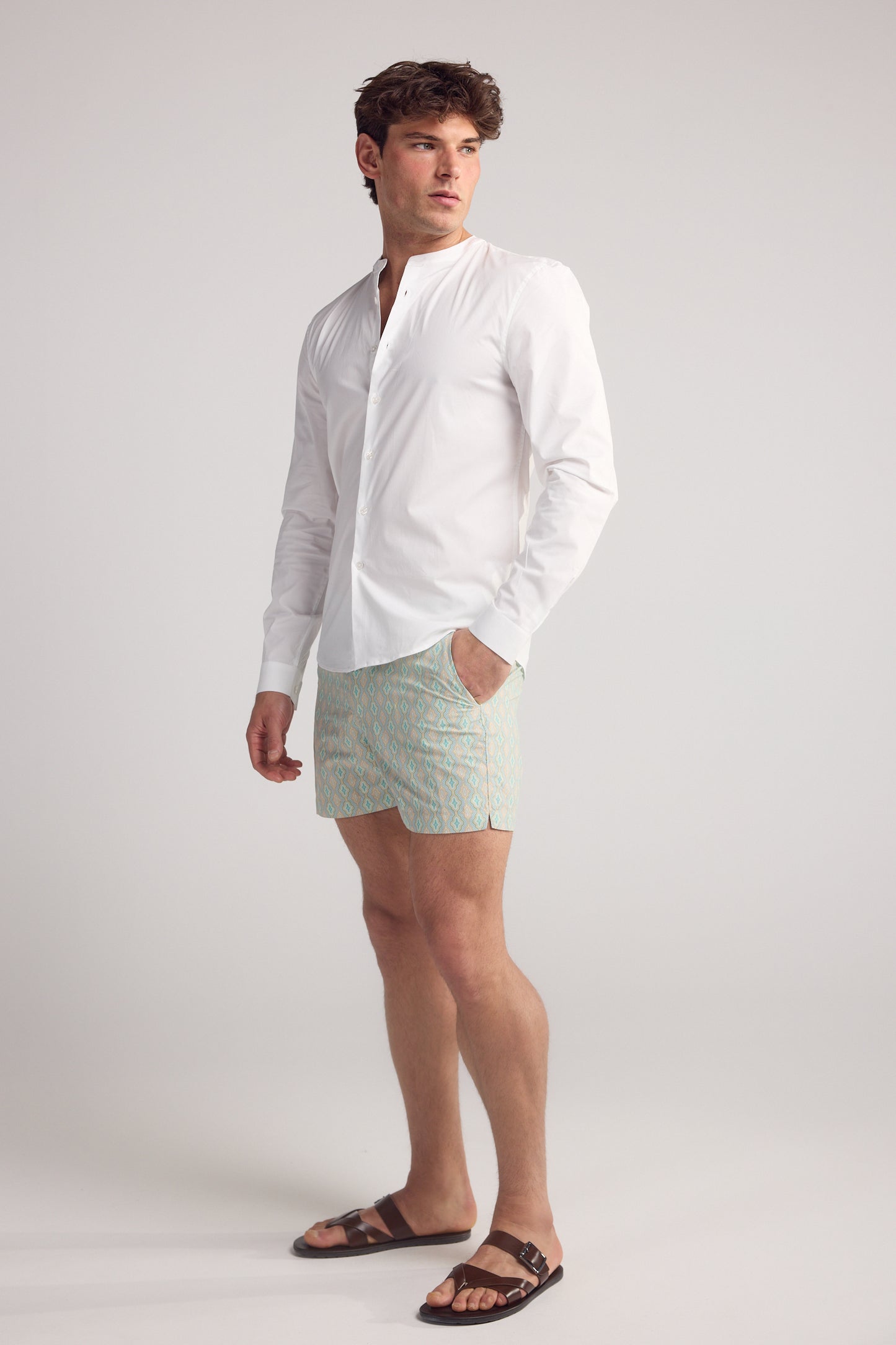 White Regent Poplin Shirt