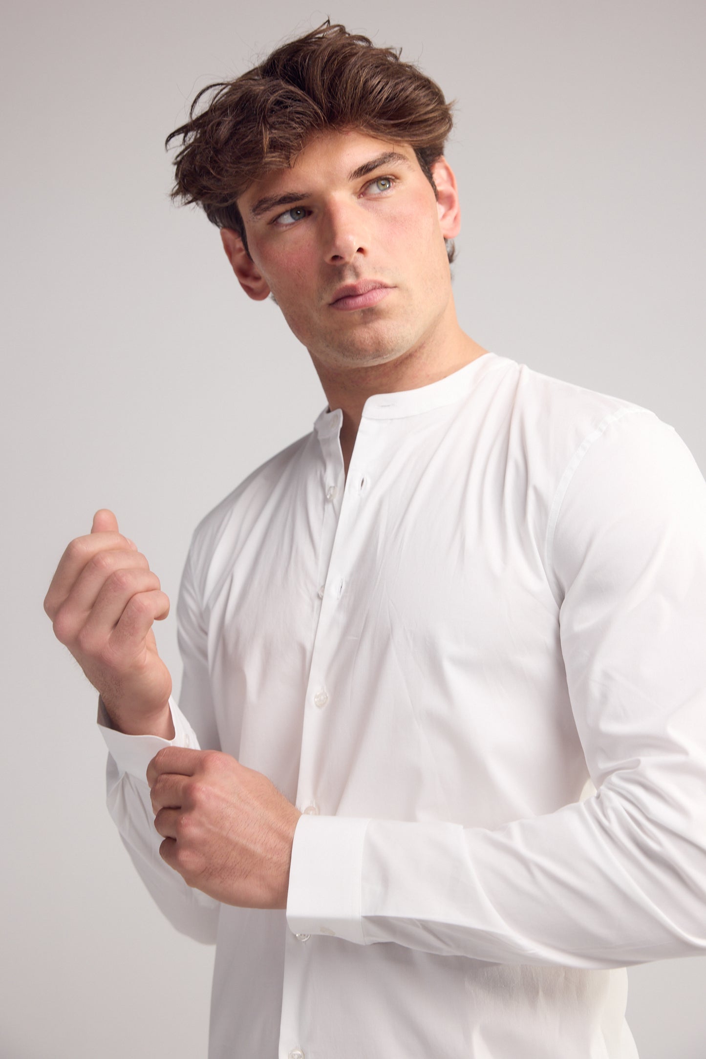 White Regent Poplin Shirt