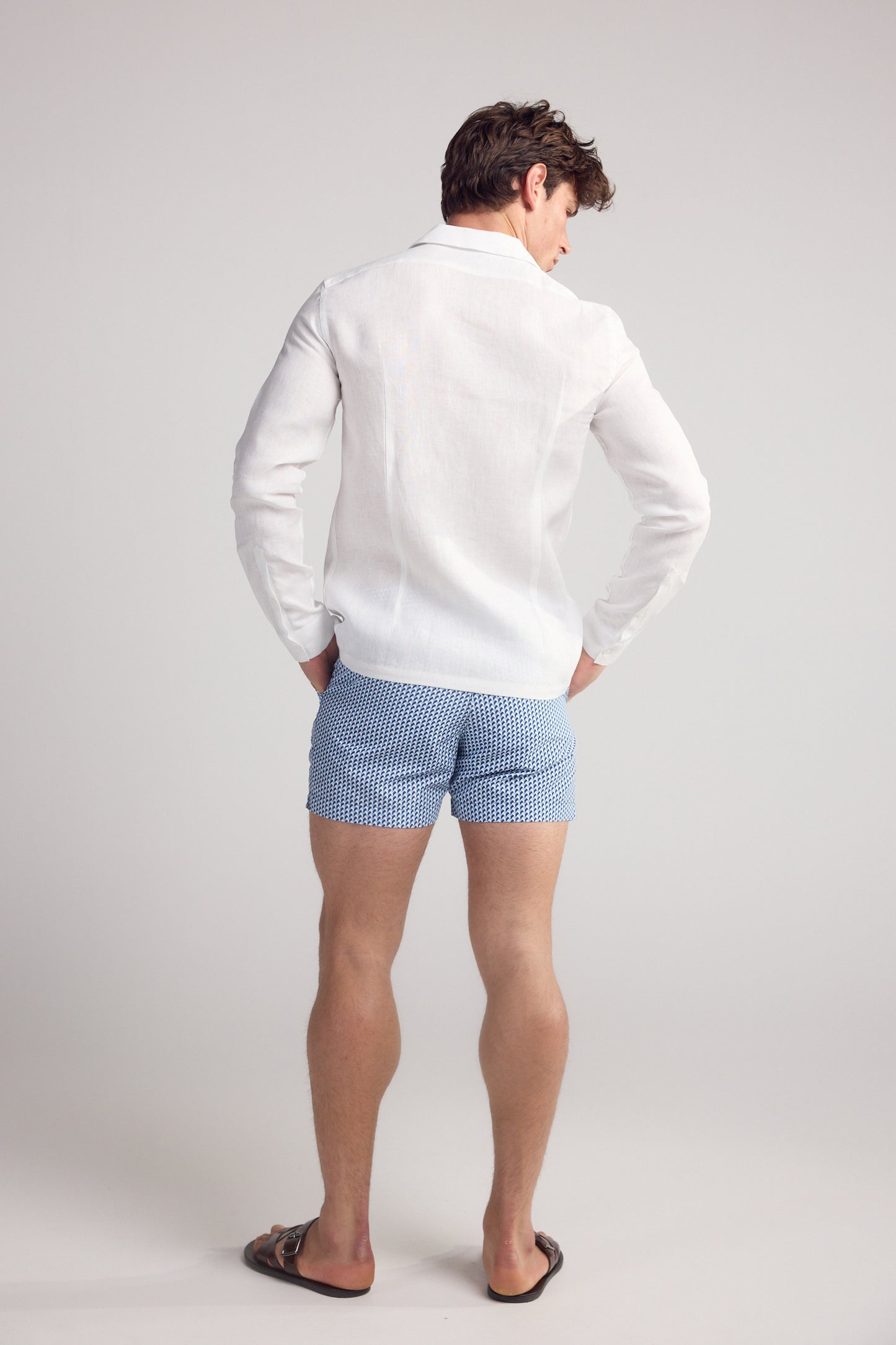 Blue Begur Swim Shorts