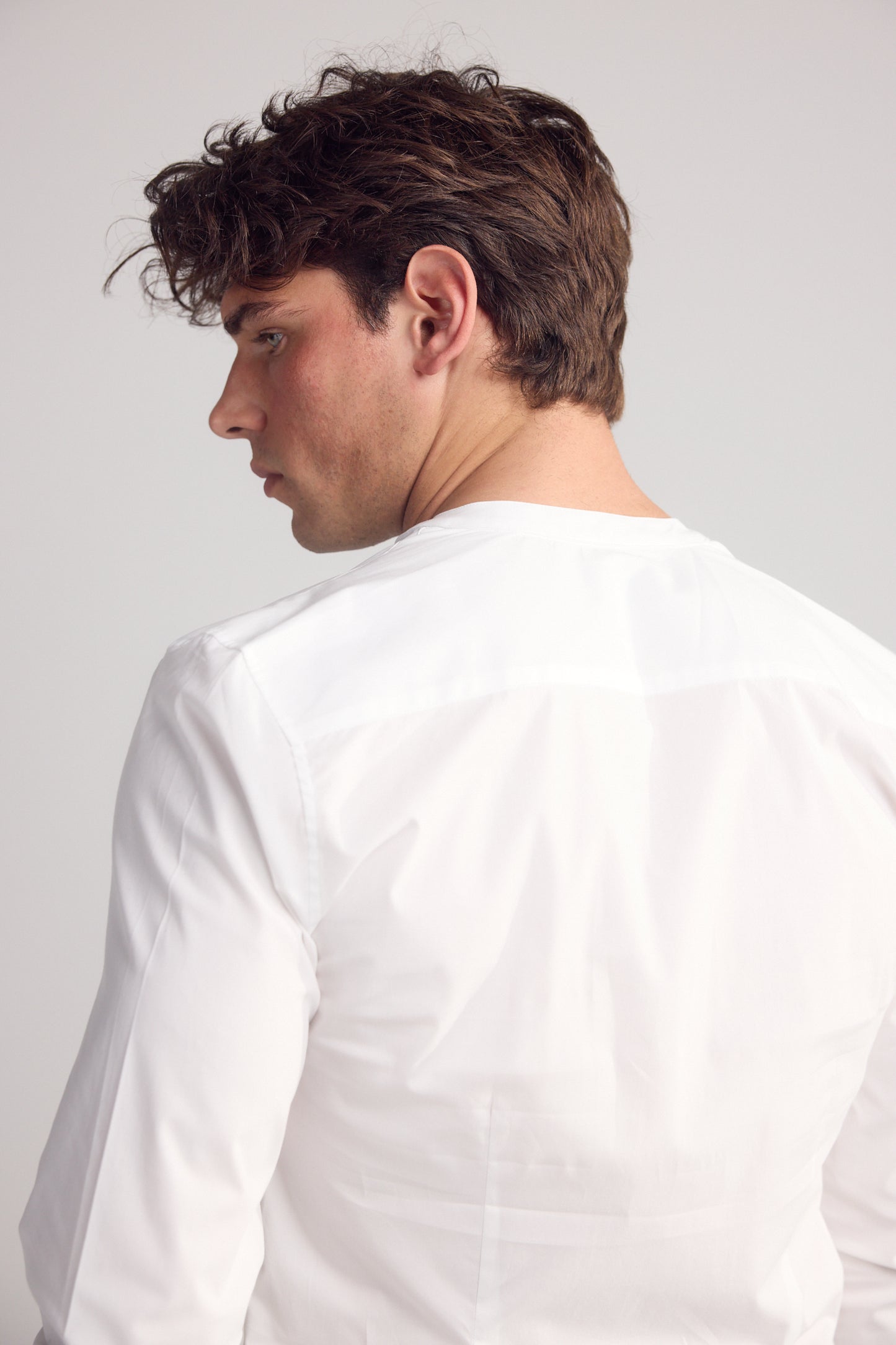 White Regent Poplin Shirt