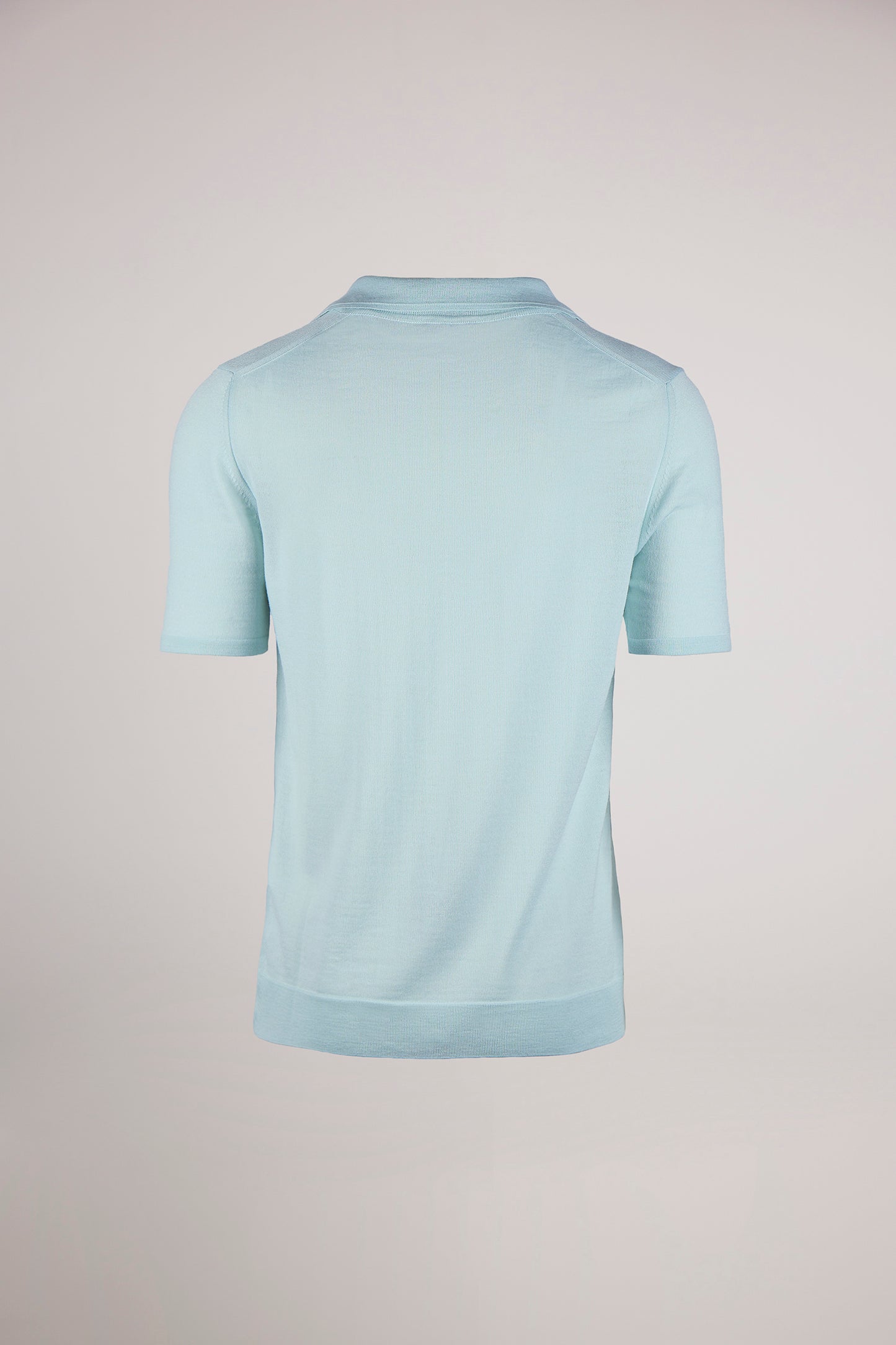 Mint Knitted Polo Shirt